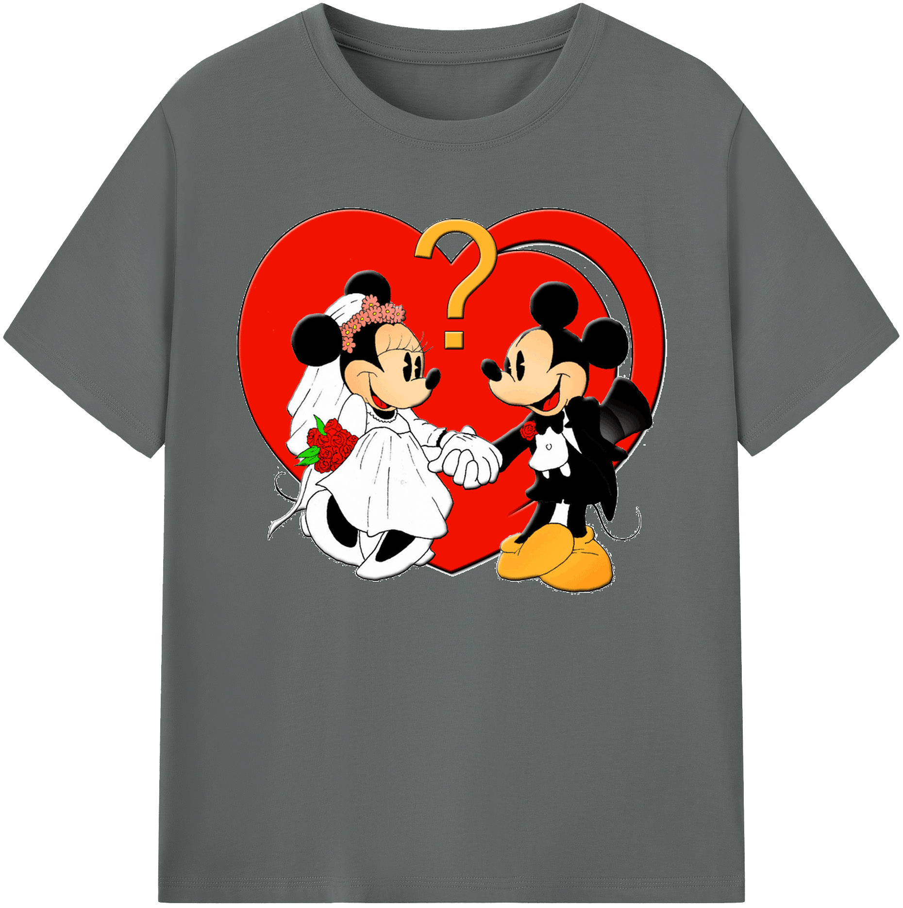 ミッキーマウス Mickey Mouse 綿100％ メンズ半袖Tシャツ｜肌触りやわらか＆通気性